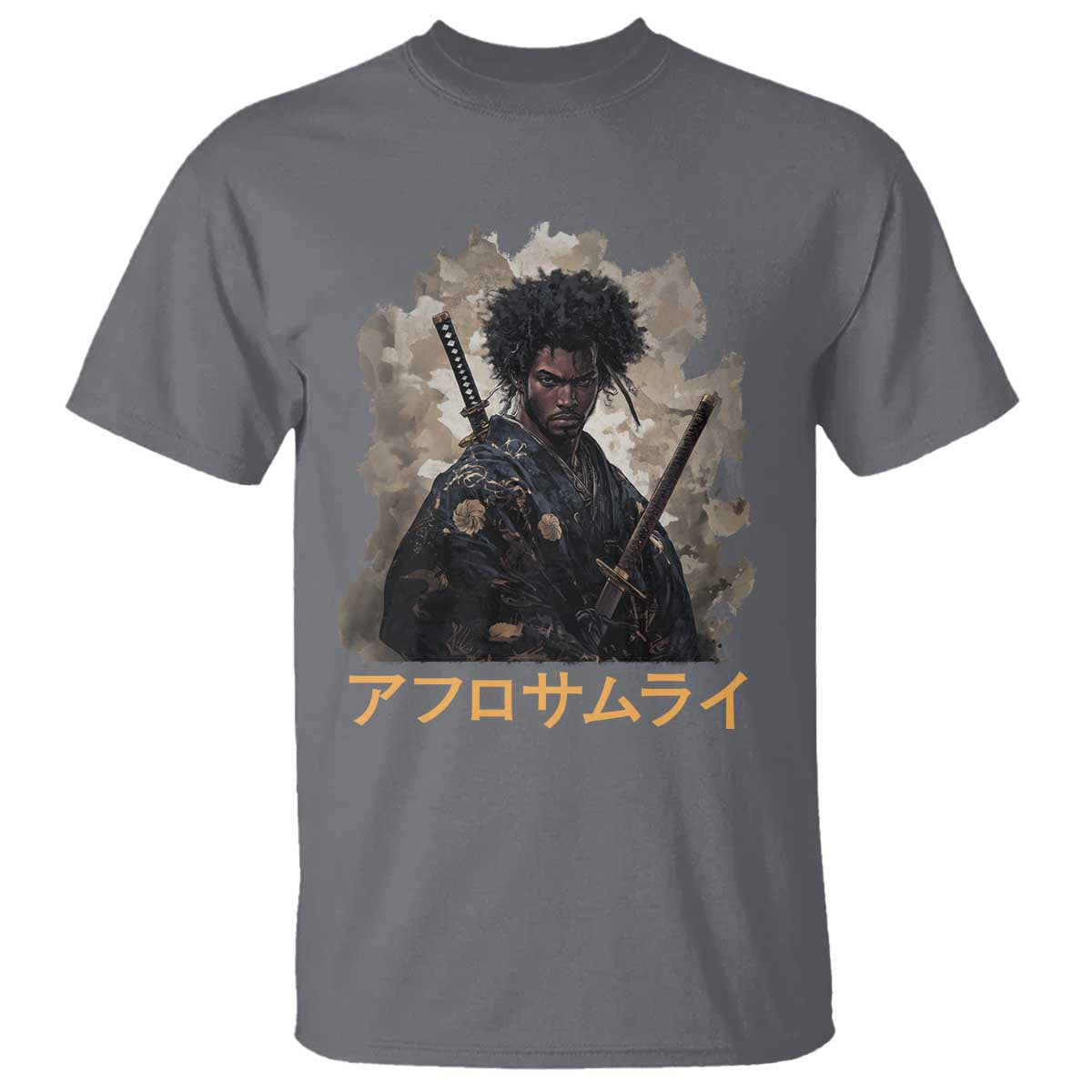 Afro Samurai T Shirt Black Pride Japanese Arts