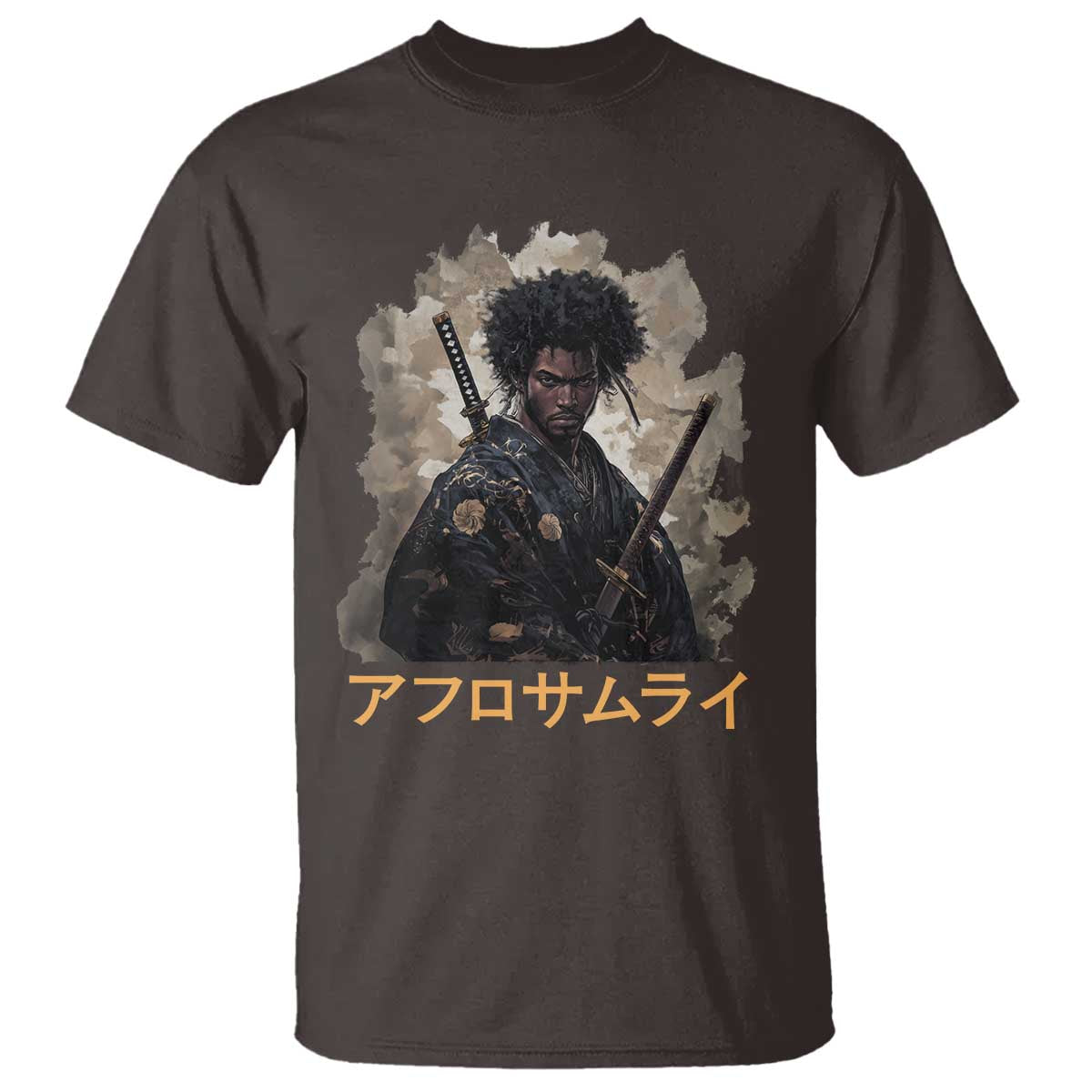Afro Samurai T Shirt Black Pride Japanese Arts