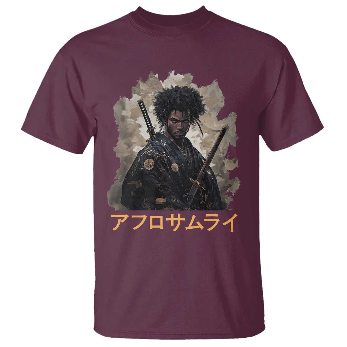 Afro Samurai T Shirt Black Pride Japanese Arts