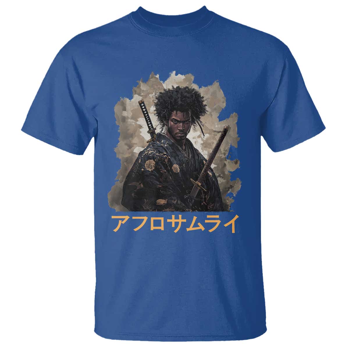 Afro Samurai T Shirt Black Pride Japanese Arts