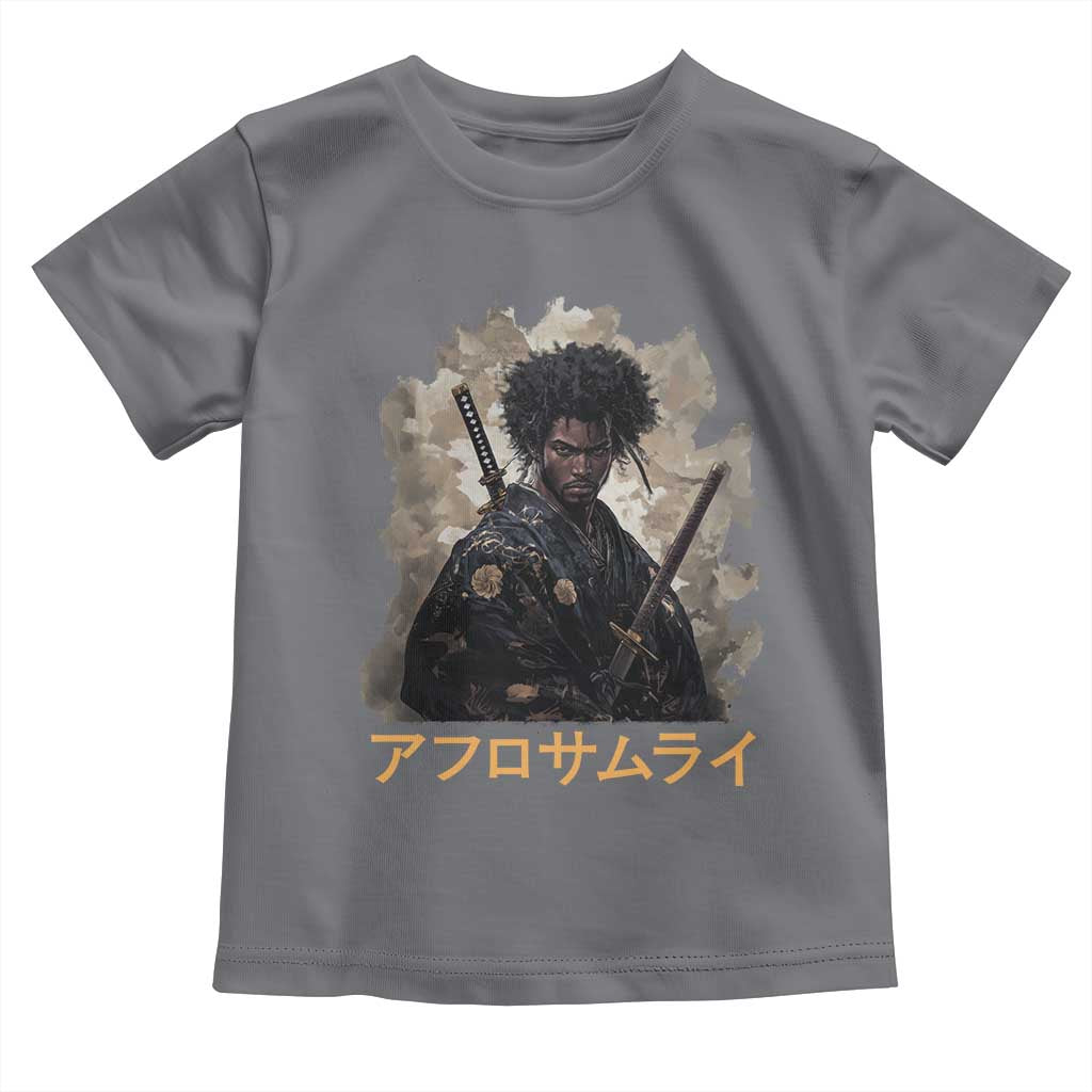 Afro Samurai Toddler T Shirt Black Pride Japanese Arts