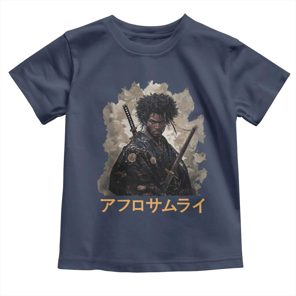 Afro Samurai Toddler T Shirt Black Pride Japanese Arts