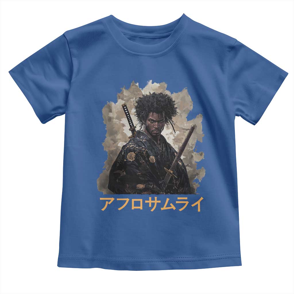 Afro Samurai Toddler T Shirt Black Pride Japanese Arts