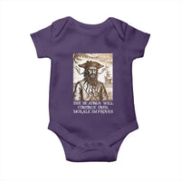Funny Blackbeard Sarcastic Joke Baby Onesie The Beatings Will Continue until Morale Improves