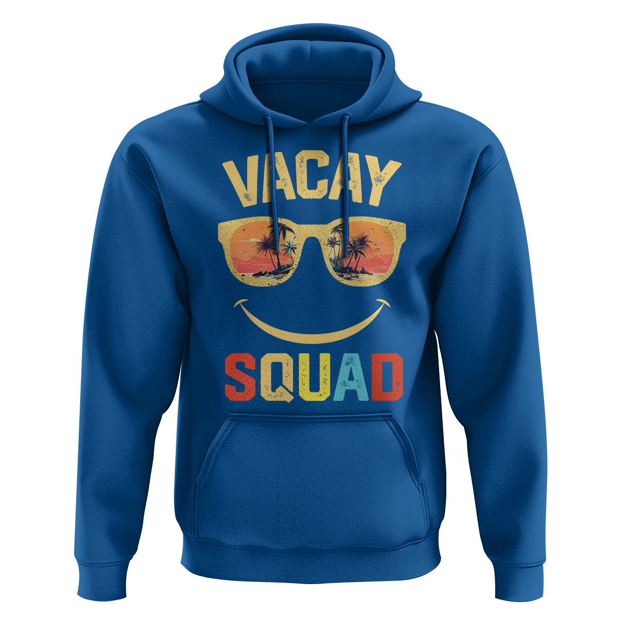 Summer Vacation Hoodie Vacay Squad Funny Beach - Wonder Print Shop