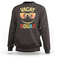 Summer Vacation Sweatshirt Vacay Squad Funny Beach - Wonder Print Shop