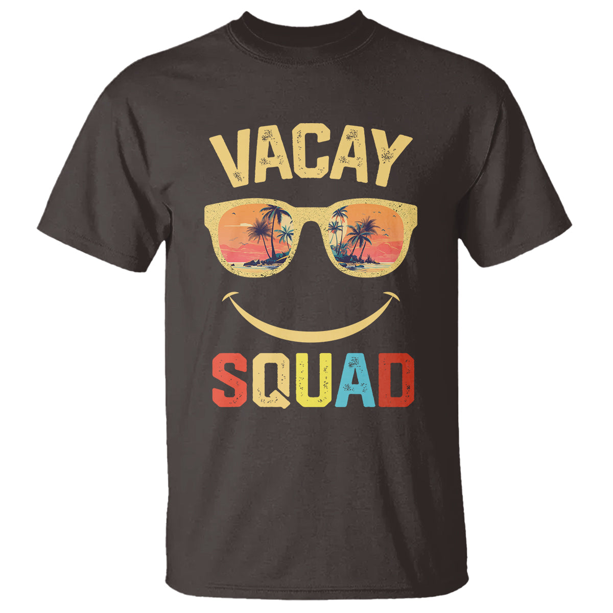 Summer Vacation T Shirt Vacay Squad Funny Beach - Wonder Print Shop