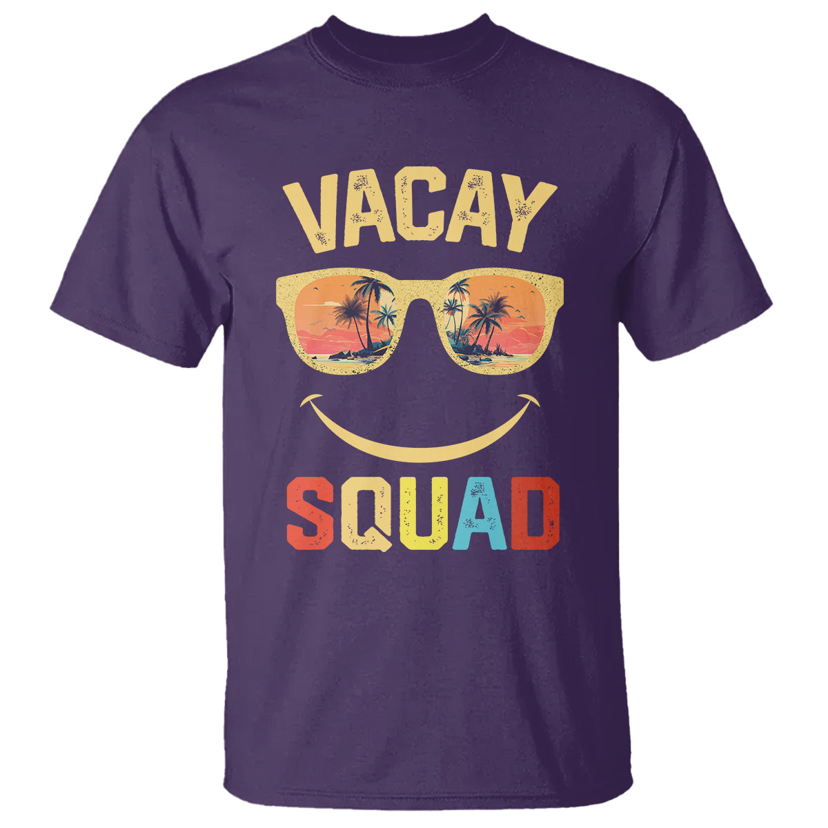 Summer Vacation T Shirt Vacay Squad Funny Beach - Wonder Print Shop