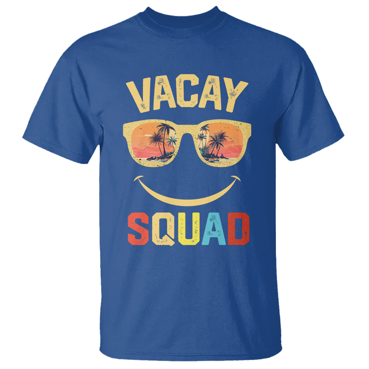Summer Vacation T Shirt Vacay Squad Funny Beach - Wonder Print Shop