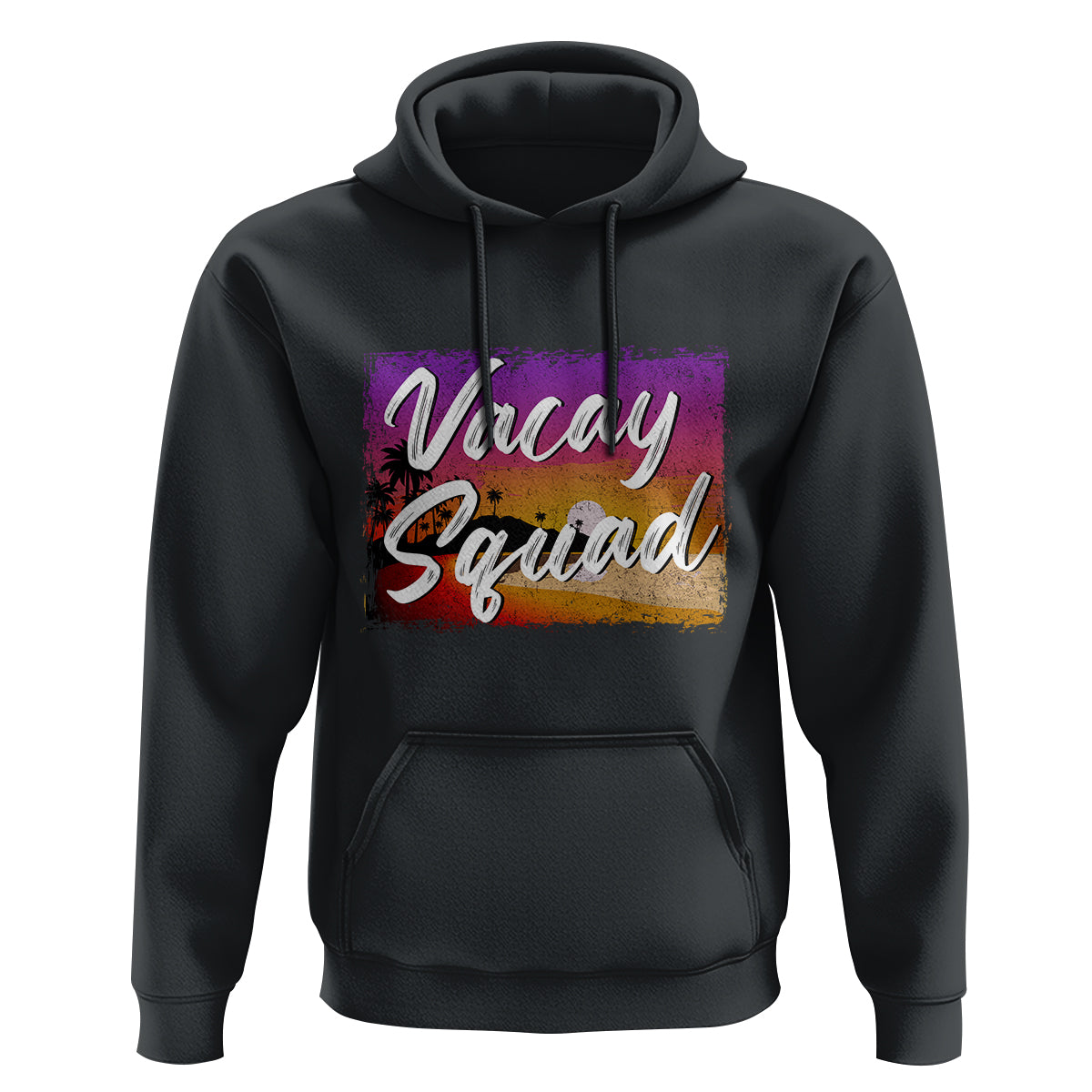 Summer Vacation Hoodie Vacay Squad Funny Beach - Wonder Print Shop