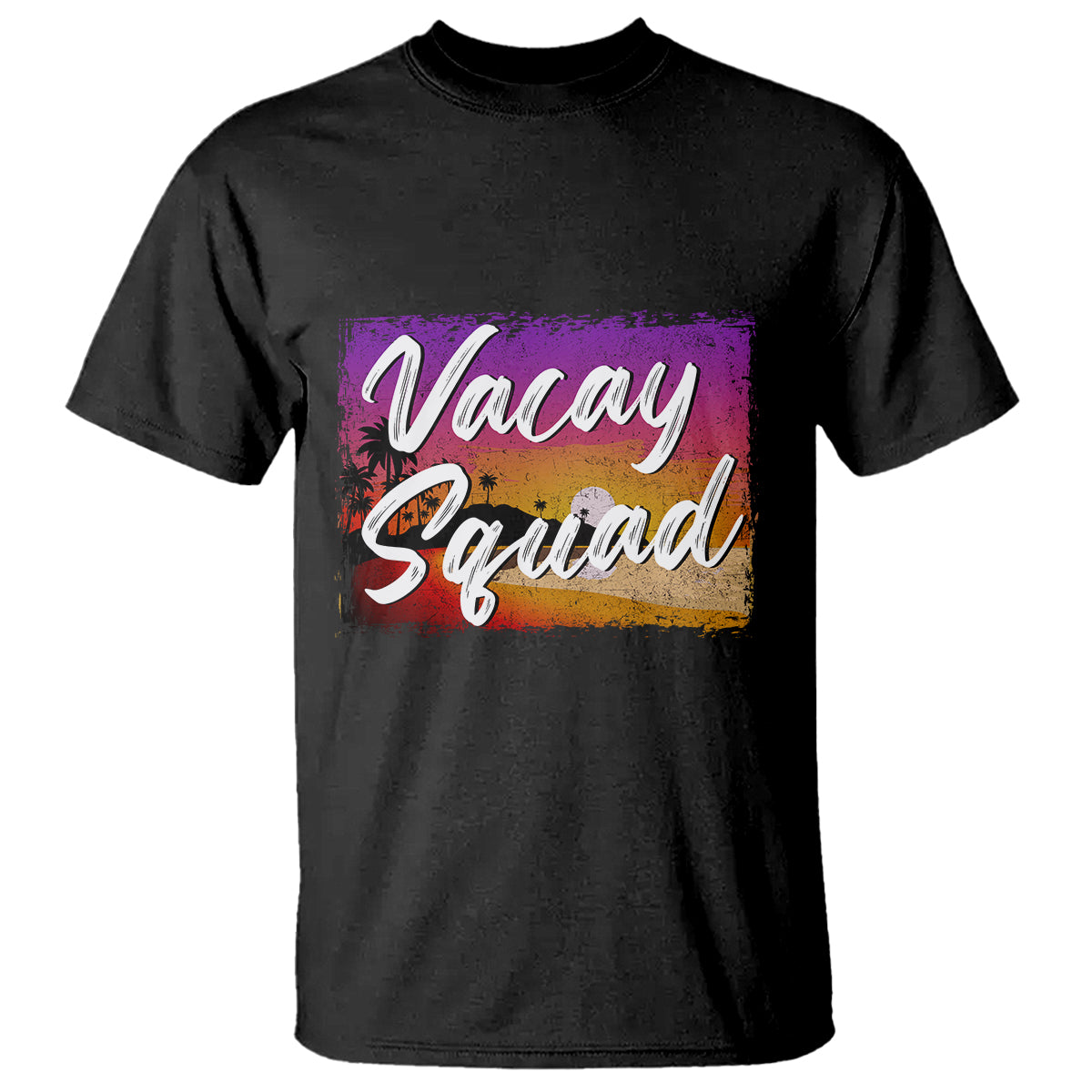 Summer Vacation T Shirt Vacay Squad Funny Beach - Wonder Print Shop