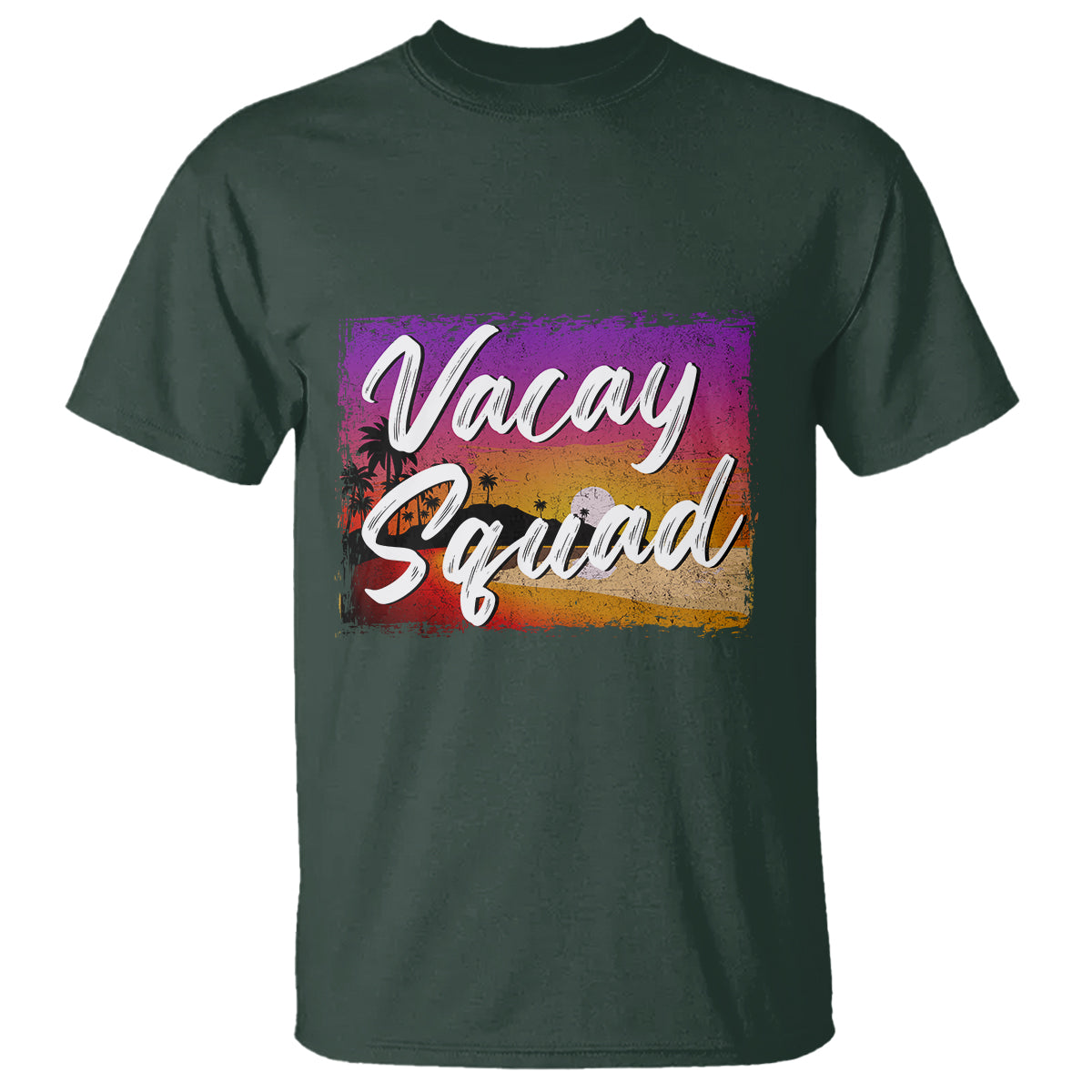 Summer Vacation T Shirt Vacay Squad Funny Beach - Wonder Print Shop
