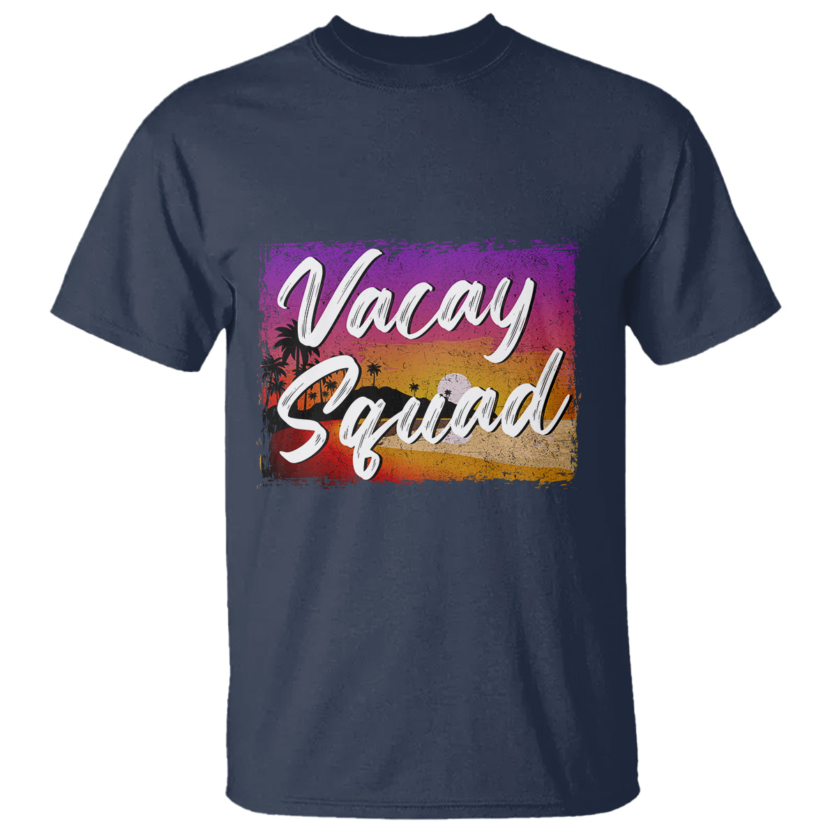 Summer Vacation T Shirt Vacay Squad Funny Beach - Wonder Print Shop