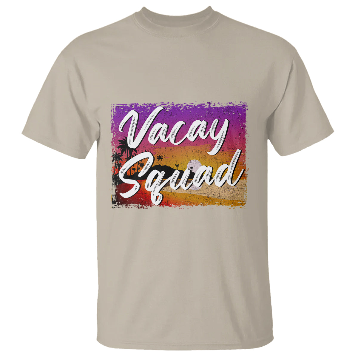 Summer Vacation T Shirt Vacay Squad Funny Beach - Wonder Print Shop