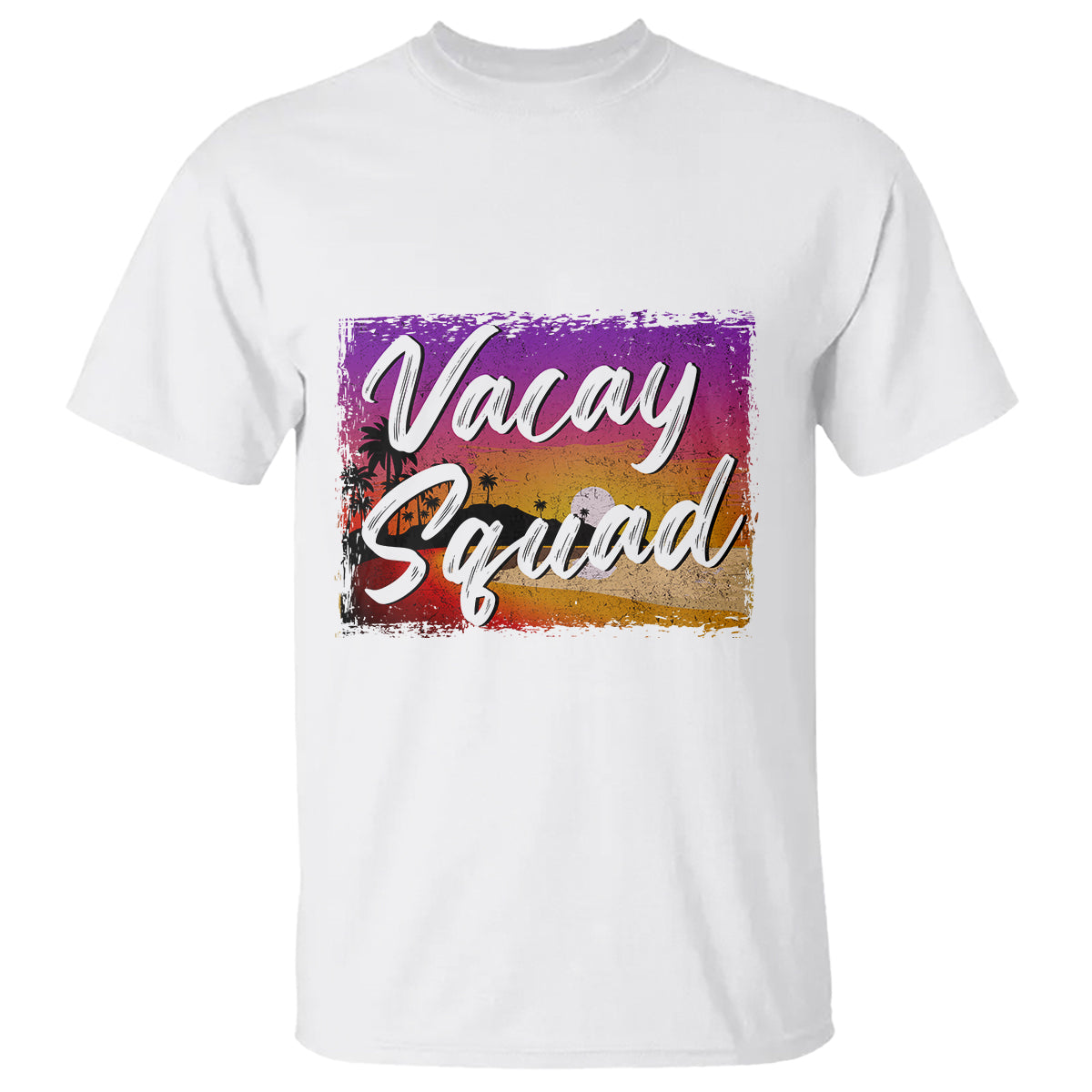 Summer Vacation T Shirt Vacay Squad Funny Beach - Wonder Print Shop