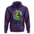Summer Vacation Hoodie Vacay Mode Cute Dinosaur Surfing - Wonder Print Shop