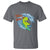 Summer Vacation T Shirt Vacay Mode Cute Dinosaur Surfing - Wonder Print Shop