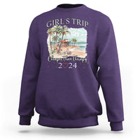 Summer Vacation Sweatshirt Girl's Trip Cheaper Than Therapy - Wonder Print Shop