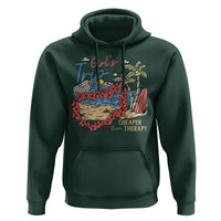Summer Vacation Hoodie Girl's Trip Cheaper Than Therapy Beach - Wonder Print Shop