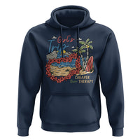 Summer Vacation Hoodie Girl's Trip Cheaper Than Therapy Beach - Wonder Print Shop