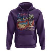 Summer Vacation Hoodie Girl's Trip Cheaper Than Therapy Beach - Wonder Print Shop