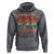 School's Out For Summer Retro Beach Teacher Student Hoodie - Wonder Print Shop