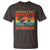 School's Out For Summer Retro Beach Teacher Student T Shirt - Wonder Print Shop