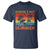 School's Out For Summer Retro Beach Teacher Student T Shirt - Wonder Print Shop