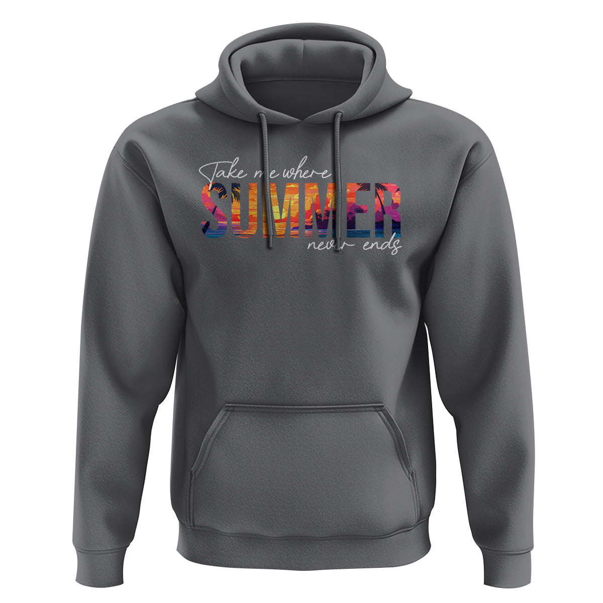 Take Me Where Summer Never Ends Hoodie - Wonder Print Shop