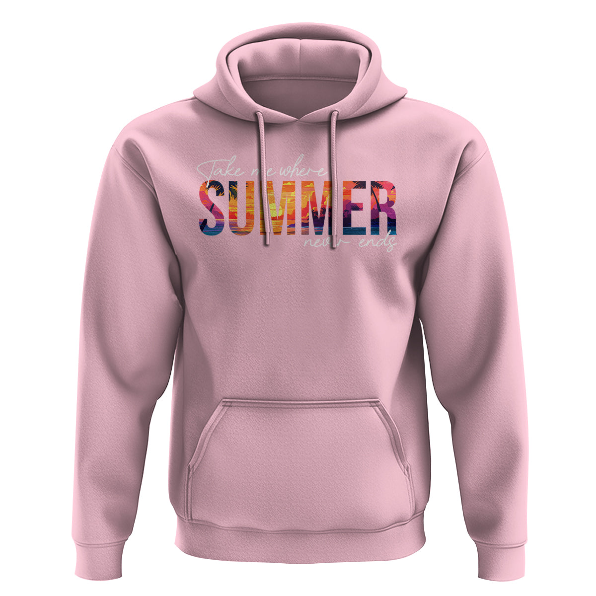Take Me Where Summer Never Ends Hoodie - Wonder Print Shop