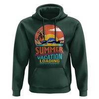 Summer Vacation Loading Retro Beach Sunset Hoodie