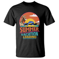 Summer Vacation Loading Retro Beach Sunset T Shirt - Wonder Print Shop