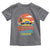 Summer Vacation Loading Retro Beach Sunset Toddler T Shirt