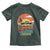 Summer Vacation Loading Retro Beach Sunset Toddler T Shirt