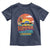 Summer Vacation Loading Retro Beach Sunset Toddler T Shirt