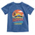Summer Vacation Loading Retro Beach Sunset Toddler T Shirt