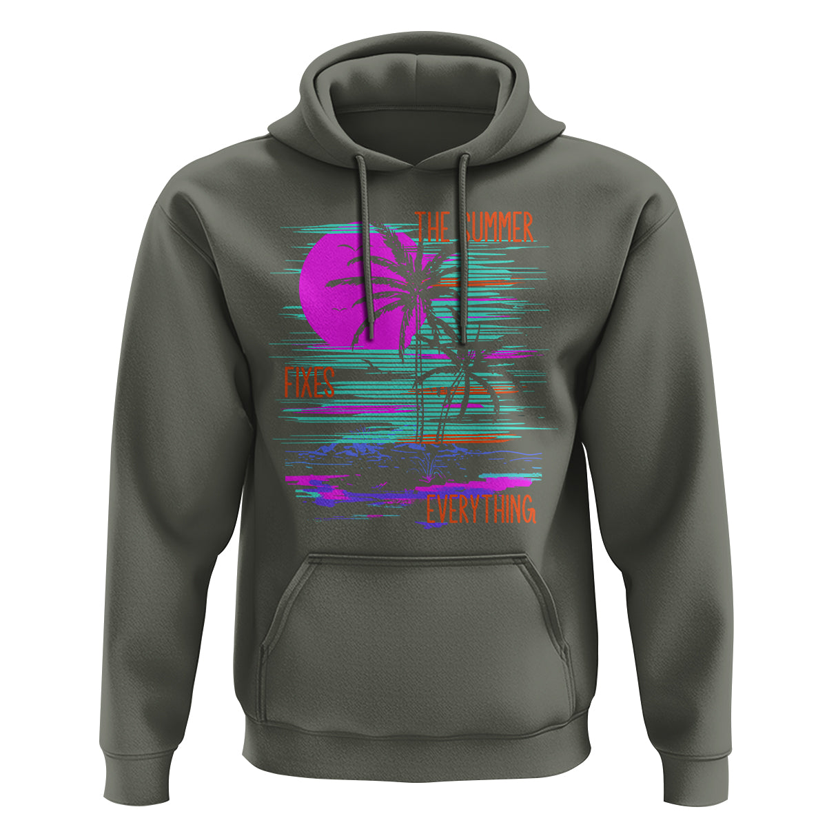 The Summer Fixes Everything Relaxing Holidays Hoodie - Wonder Print Shop
