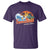 Beach Lover T Shirt Sunshine And Good Vibes Summer Vacation - Wonder Print Shop