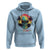 Enjoy Summer Vibe Cool Skull Aesthetic Beach Lover Hoodie - Wonder Print Shop