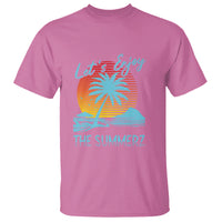 Let's Enjoy The Summer Vacation Beach Sunset T Shirt - Wonder Print Shop