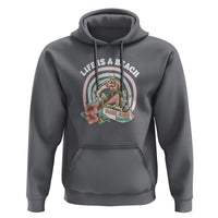 Beach Lover Hoodie Life's A Beach Make Some Waves Summer Vacation - Wonder Print Shop