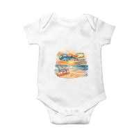 Vacation Time Beach Holliday Fun In The Sun Baby Onesie
