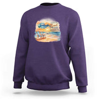 Vacation Time Beach Holliday Fun In The Sun Sweatshirt - Wonder Print Shop