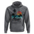Hawaiian Hoodie Ohana Means Family Flamingo Sunset Beach Hawaii Summer Vacation - Wonder Print Shop