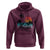 Hawaiian Hoodie Ohana Means Family Flamingo Sunset Beach Hawaii Summer Vacation - Wonder Print Shop