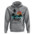 Hawaiian Hoodie Ohana Means Family Flamingo Sunset Beach Hawaii Summer Vacation - Wonder Print Shop