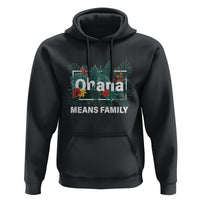 Hawaiian Hoodie Ohana Means Family Hawaii Summer Vacation - Wonder Print Shop