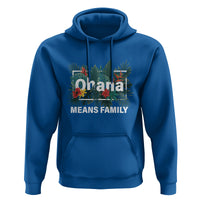 Hawaiian Hoodie Ohana Means Family Hawaii Summer Vacation - Wonder Print Shop