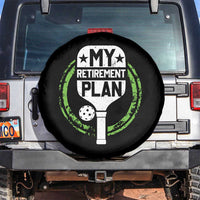 Funny Retirement Plan Retired Pickleball Player Spare Tire Cover