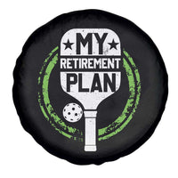 Funny Retirement Plan Retired Pickleball Player Spare Tire Cover